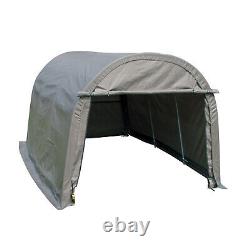 10'x15'x8' FT Storage Shed Tent Shelter Car Garage Steel Carport Canopy Cover