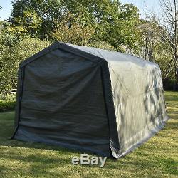 10x15x8Ft Advanced Ripstop Instant Garage Storage Shed Canopy Carport Waterproof