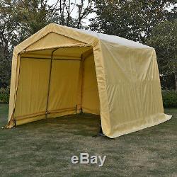 10x15x8ft Auto Shelter Portable Garage Storage Shed Canopy Carport Awning Tent