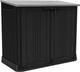 249319 Store It Out Nova Outdoor Garden Storage Shed, 32 X 71.5 X 113.5 Cm, Dar