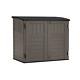 2 Ft. 8 In. X 4 Ft. 5 In. X 3 Ft. 9.5 In. Resin Horizontal Storage Shed