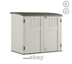 2 Ft. 8 In. X 4 Ft. 5 In. X 3 Ft. 9.5 In. Resin Horizontal Storage Shed