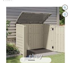 2 Ft. 8 In. X 4 Ft. 5 In. X 3 Ft. 9.5 In. Resin Horizontal Storage Shed