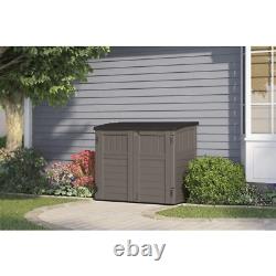 2 Ft. 8 In. X 4 Ft. 5 In. X 3 Ft. 9.5 In. Resin Horizontal Storage Shed