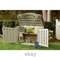 2 ft. 3 in. X 4 ft. 6 in. Horizontal Resin Storage Shed