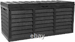 320L Lockable Plastic Box With Lid Small Shed Outdoor Storage Box