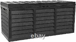 320L Storage Box Lockable Plastic Box With Lid Small Shed Outdoor