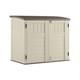 34 Cu Ft Capacity Horizontal Outdoor Storage Shed For Garbage Cans, Garden Ac