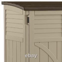 34 Cubic Feet Horizontal Compact Outdoor Storage Shed Sand water resistance