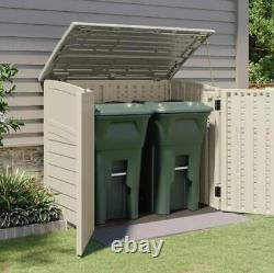 34 cu. Ft. Horizontal Outdoor Resin Storage Shed 53.00 x 32.25 x 45.50 Inches