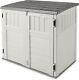 34 Cubic Feet Capacity Horizontal Outdoor Storage Shed