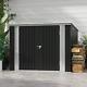 3 Ft. W X 6 Ft. D Horizontal Metal Shed, Outdoor Storage Shed With Double Lockab