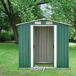 3 Sizes Garden Storage Shed All Weather Tool Utility Outdoor Patio Backyard Lawn