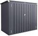 46 Cu. Ft Outdoor Garbage Bike Storage Shed, Horizontal Storage Cabinet
