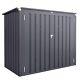 46 Cu. Ft Outdoor Storage Box Sheds Garden Waterproof Horizontal Cabinet Box