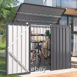 46 Cu. Ft Outdoor Storage Box Sheds Garden Waterproof Horizontal Cabinet Box