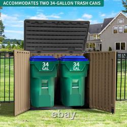 4.25 Ft. W X 2.4 Ft. D Resin Horizontal Storage Shed