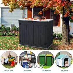 4.25 ft. W x 2.4 ft. D Resin Horizontal Storage Shed