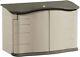 4.5 X 3ft Small Horizontal Resin Outdoor Garden Storage Shed Withfloor All-weather