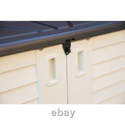 4 ft. W x 2 ft. D Plastic Horizontal Garage Shed