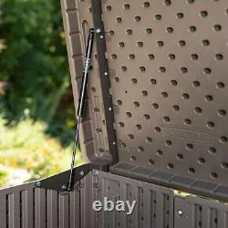 75 cu. Ft. Horizontal Outdoor Storage Shed Backyard Garden Lockable Storage Shed