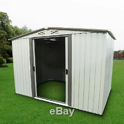 8'x6'Garden Storage Shed Outdoor Garage All Weather Tool Utility Patio Backyard