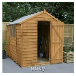 8x6 Stormproof Heavy Duty Shed Garden Playhouse 8ftx6ft Mini House Brand New