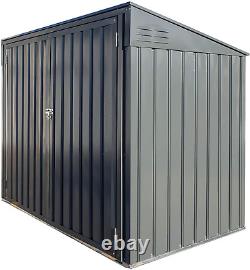 ARROW 6' X 3' Storboss Horizontal Outdoor Padlockable Steel Storage Shed, Charco