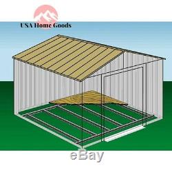 Arrow Floor Steel Frame Kit Hot Dipped Galvanized Outdoor Storage Shed Accessory