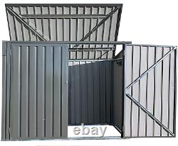 Arrow Shed 6' x 3' Storboss Horizontal Outdoor Padlockable Steel Storage Shed, C