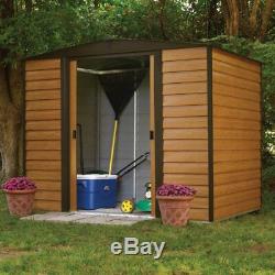 Arrow Shed Woodridge 8 x 6 ft. Steel Storage Shed