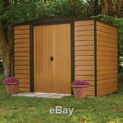 Arrow Shed Woodridge 8 x 6 ft. Steel Storage Shed