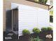 Arrow Shed Ys410 Yardsaver Pent Roof Steel Storage Shed, Eggshell, 4 X 10 Ft
