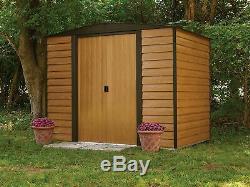 Arrow Sheds Woodridge Steel Backyard Tool Storage Shed