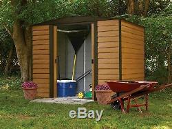 Arrow Sheds Woodridge Steel Backyard Tool Storage Shed