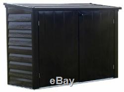 Arrow Spacemaker Galvanized Steel Storage Shed with Lockable Handles, 6' x 3