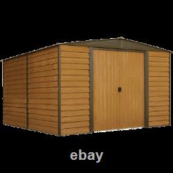 Arrow Storage Products Woodridge Steel Storage Shed, 10 ft. X 12 ft