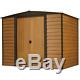 Arrow Storage Products Woodridge Steel Storage Shed, 8 ft. X 6 ft