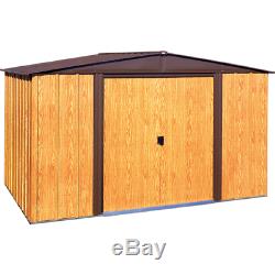 Arrow Storage Woodlake Steel Storage Shed, 10 ft. X 8 ft. WL108