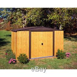 Arrow Storage Woodlake Steel Storage Shed, 10 ft. X 8 ft. WL108