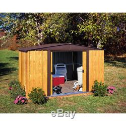 Arrow Storage Woodlake Steel Storage Shed, 10 ft. X 8 ft. WL108