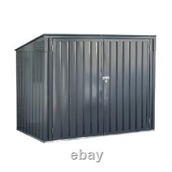 Arrow Storboss, 6x3, Charcoal Horizontal Shed