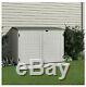 BMS4700 Storage & Garbage Can Shed, Resin, Holds Two 96-Gal. Containers, 70-Cu