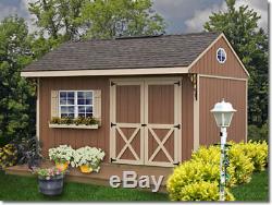 Best Barns Northwood 14x10 Wood Storage Shed Kit ALL Pre-Cut