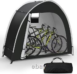 Better Quality? Dikutar Outdoor Bike Storage Shed Tent, Portable S, Black