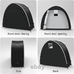 Better Quality? Dikutar Outdoor Bike Storage Shed Tent, Portable S, Black