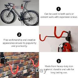 Bike Holder Wall Bike Mount Horizontal Cycling Hanger Bike Hooks Shed