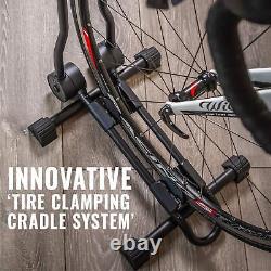 Bike Stand for 1 Bicycle Floor Parking Rack for Garage or Home (New Version)