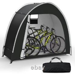 Bike Storage Shed Tent Upgraded Outdoor Portable Bicycle Storage Sheds with
