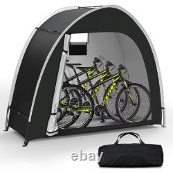 Bike Storage Shed Tent Upgraded Outdoor Portable Bicycle Storage Sheds with